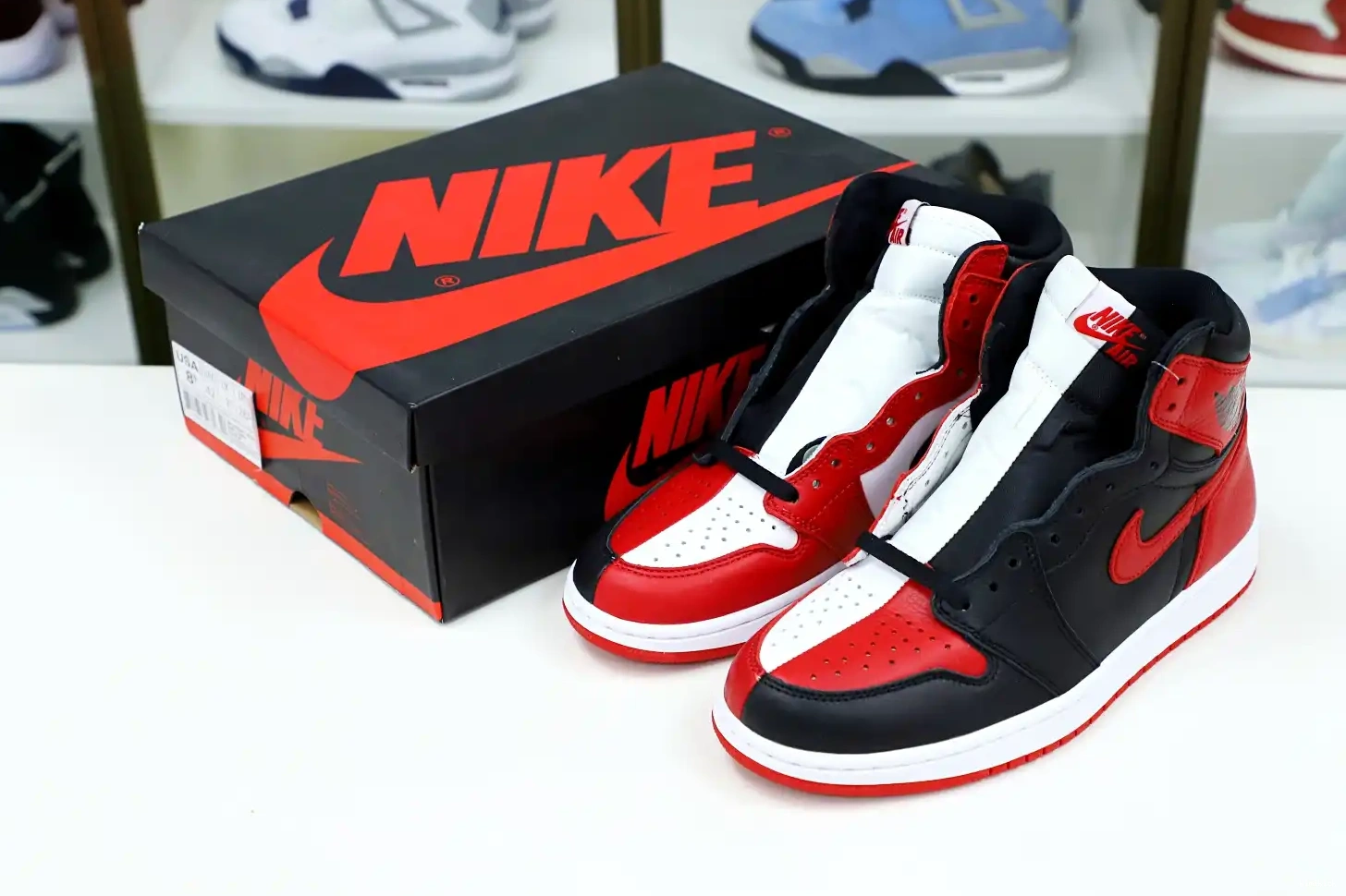 RETRO OG NRG HOME' 1 TO CHICAGO HIGH EXCLUSIVE AIR JORDAN Kimikick 'HOMAGE 0615